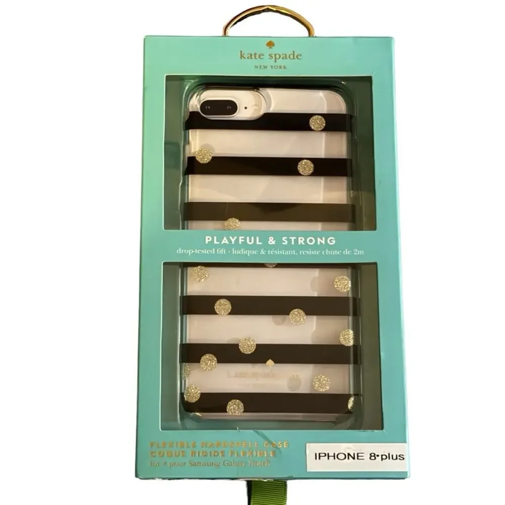 ⭐ 🔥 50% OFF SALE— FINAL Kate Spade Striped Hard Samsung Galaxy 8 Phone Case New